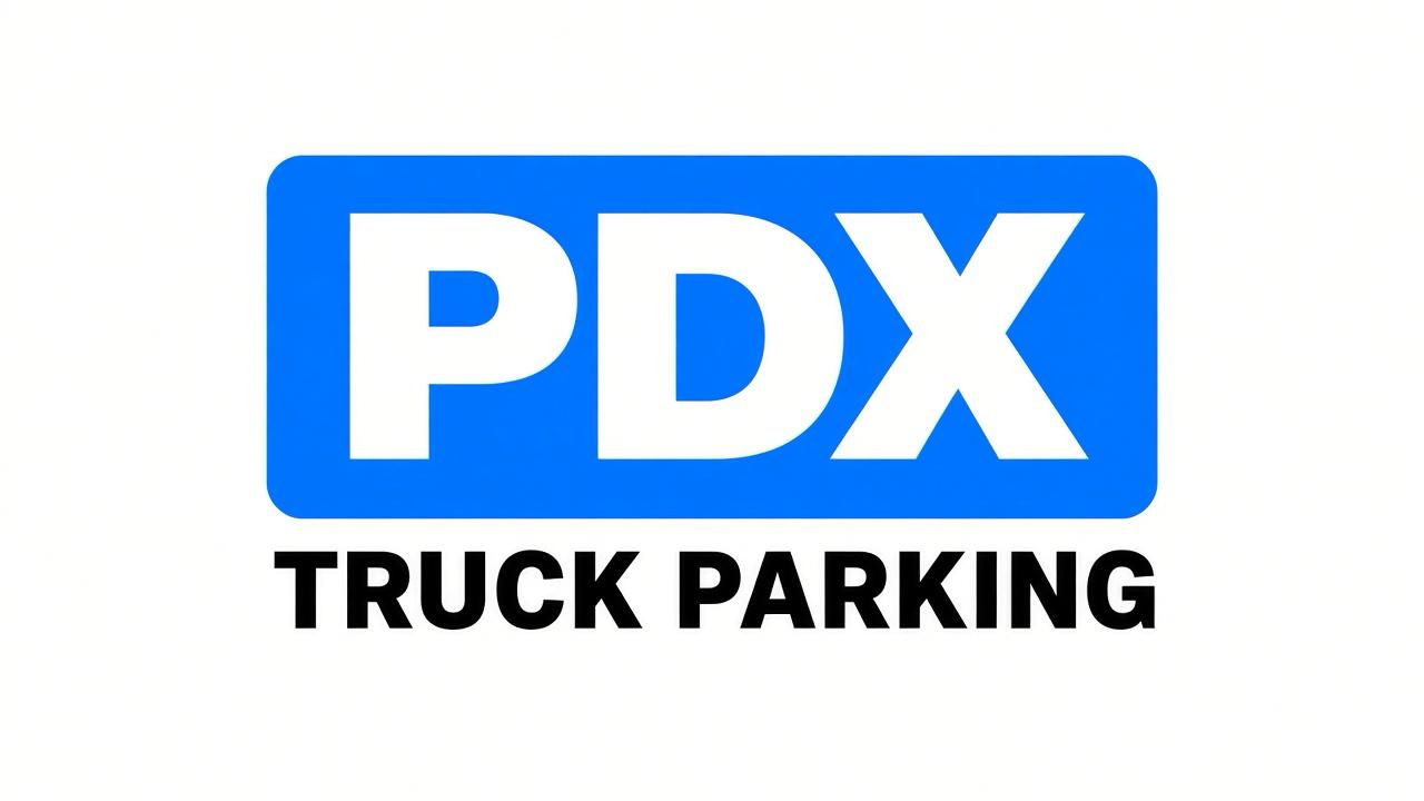 PDX Truck Parking Logo